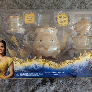 EUC Disney Beauty and the Beast Enchanted Objects Tea Set